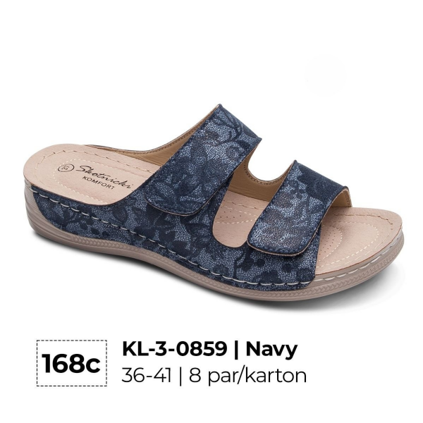 Klapki damskie Roz 36-41 / 8 par